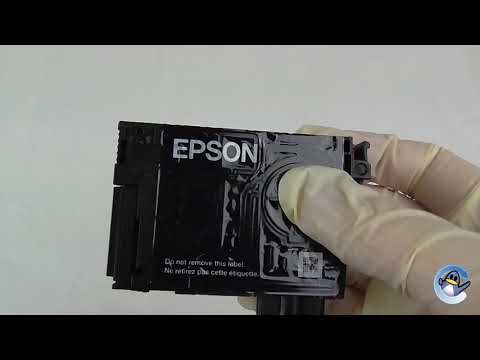 فيديو: كيفية إعادة تعبئة خرطوشة Epson