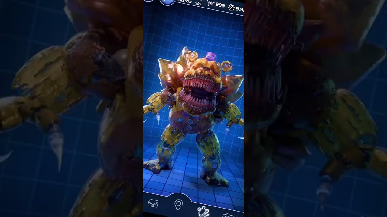 FNAF AR EDIT | FNAF 4 NIGHTMARE GEMSTONE ANIMATRONICS