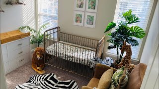 Watch Me Design My Baby Boy Safari Nursery| Trendy Kay