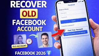 How To Recover Old Facebook Account in 2026