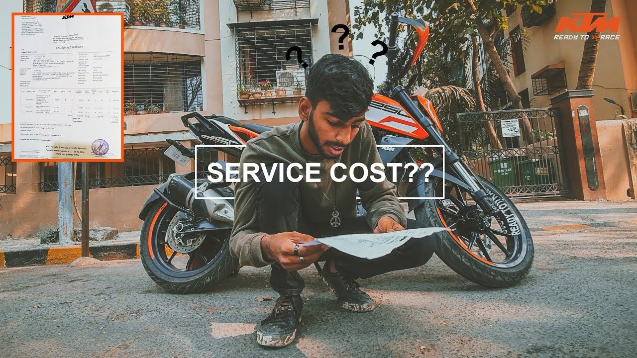 KTM DUKE 250 SERVICE COST😱😱 2020 | EXPENSIVE AND ALL DETAILS| AS EP.03 