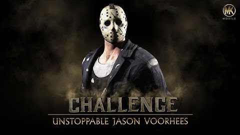 MK Mobile: {Hard} Unstoppable Jason Voorhees Challenge {The Hunt Is Over}
