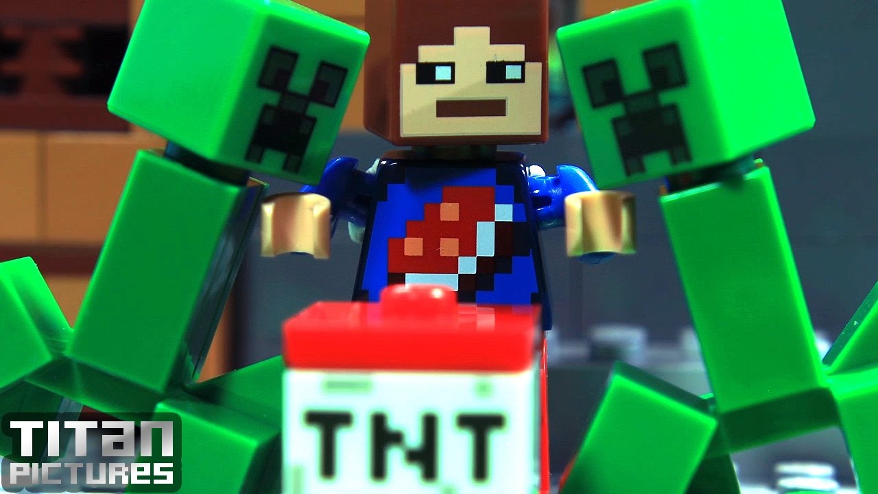 Lego Minecraft - Creeper Life - YouTube