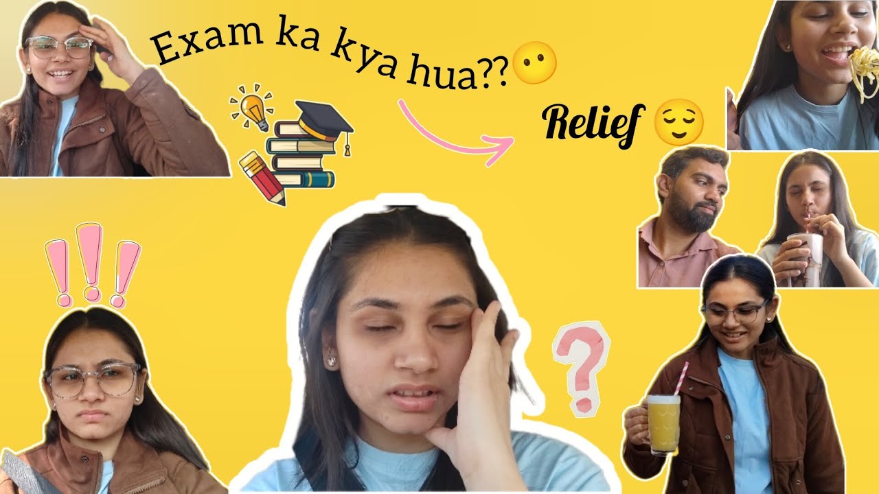 Exam day stress to chill mode😌| Govt Exam + Shopping Day Vlog ☘️