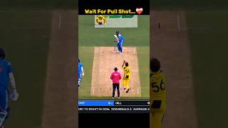 WAIT FOR PULL SHOT...❤️🩹 #shorts #cricket #trend #viral #rohitsharma #hitman