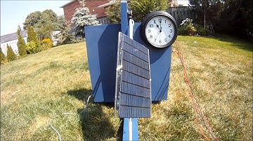 Arduino Solar tracker with Temperature Sensor and LCD screen