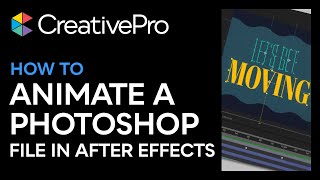 Design + Marketing Summit Sneak Peek // Animate a Photoshop File in After Effects (Video Tutorial)