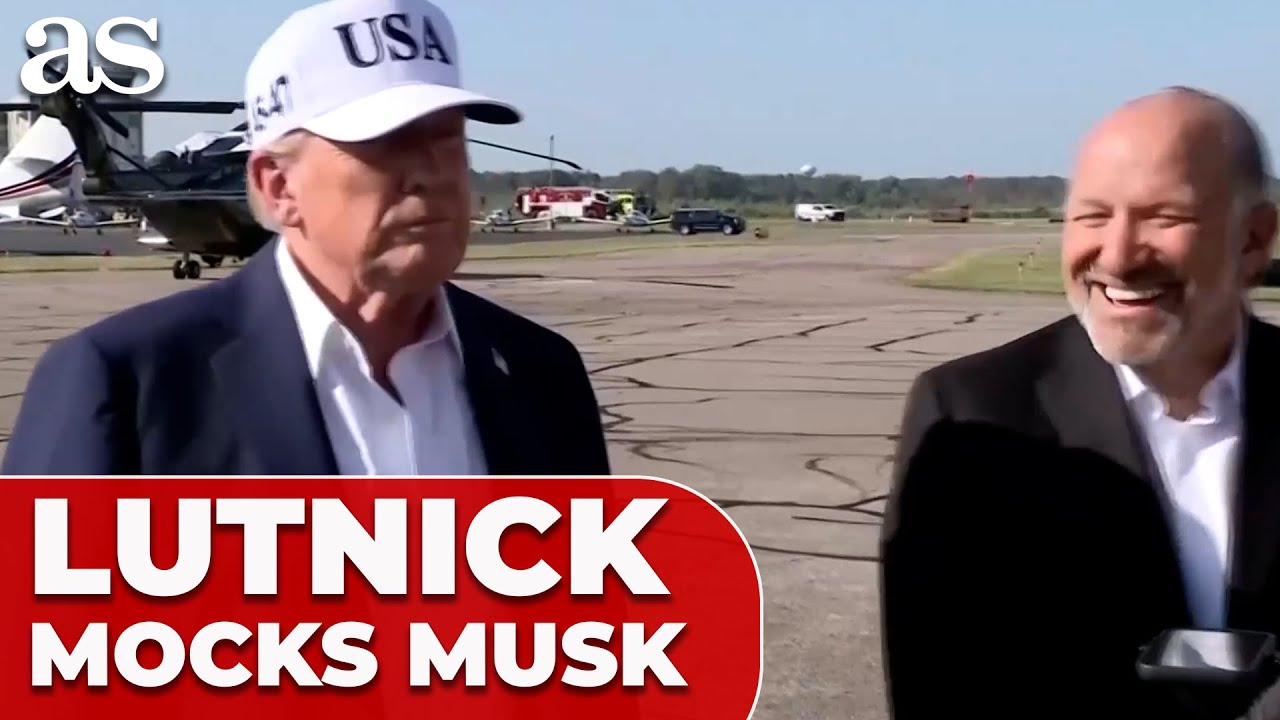 HOWARD LUTNICK'S savage LAUGH steals spotlight after TRUMP'S MUSK party MOCKERY