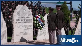 Fort Carson holds annual memorial service to remember fallen soldiers