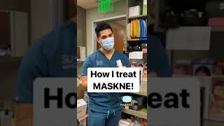 How to treat MASKNE! #slmdskincare #skincare #acne #maskne #shorts