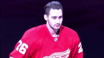 Detroit Red Wings Player Introductions 2015 2016
