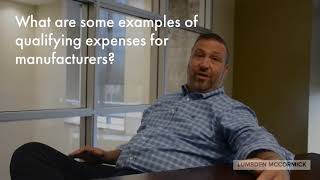 The Federal Research & Development Tax Credit for Manufacturers