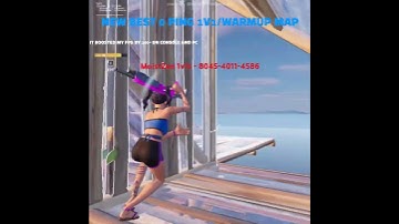 CRAIZEST NEW 1V1 MAP (0 PING) (0 DELAY) #fortnite #shorts  #fortniteclips #gaming #memes #freefire