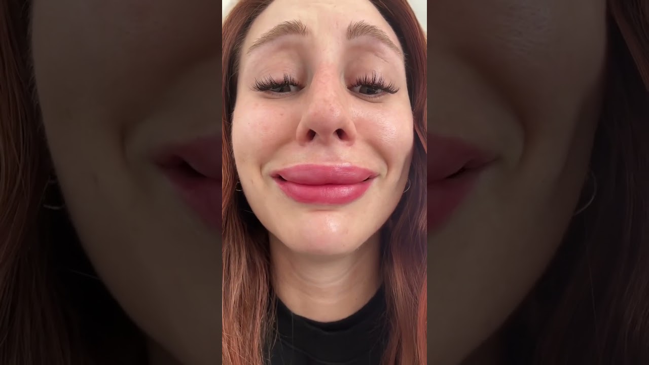 Посмотрите, как я жалею о перманентном макияже губ. #pmu #lipblushing