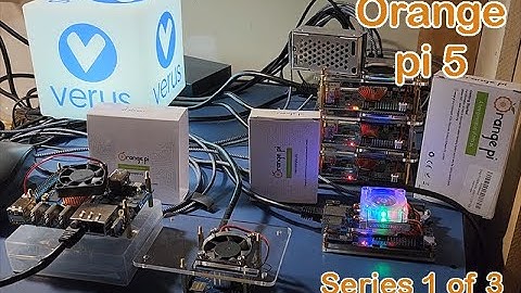 Cryptocurrency Mining Verus on Single-Board Computers (SBC) Comparison Series 1 of 3 - Orange Pi 5