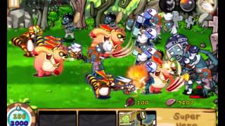 Nine heroes zombie invasion | Defeating the boss in forest! screenshot 3