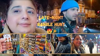 Late-Night Eid Bangle Shopping in Alum Rock 🌙 | Ramadan Day 28-29 Vlog