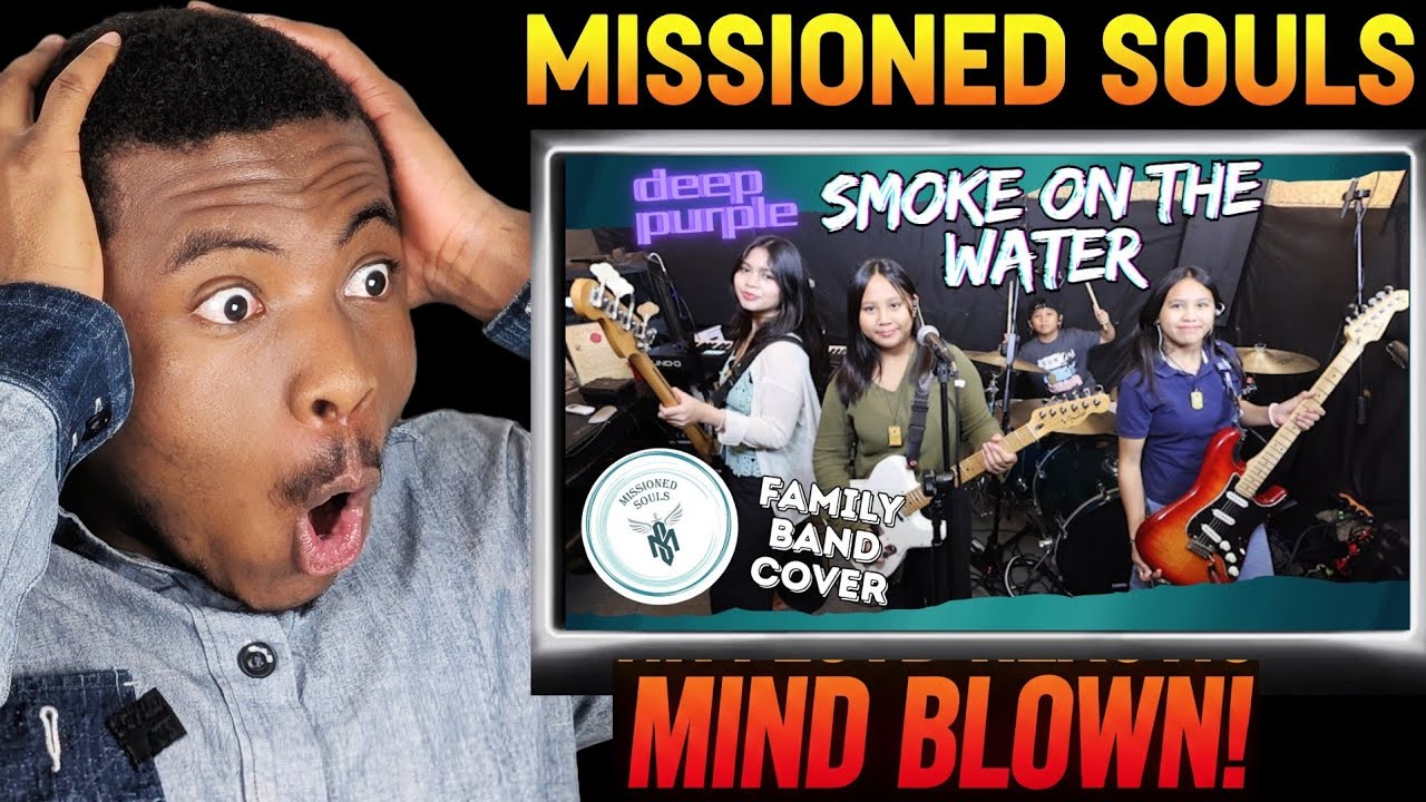 First Time Hearing “Smoke On The Water” by Deep Purple | Missioned Souls Family Band Cover Reaction