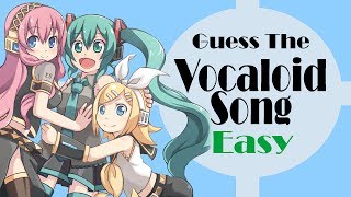 **Guess the Vocaloid Song [EASY EDITION]**