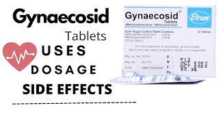 Gynaecosid tablets uses in urdu|gynaecosid tablets for abortion|gynaecosid tablets for periods