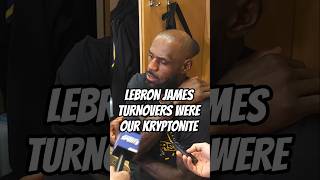 Lebron discusses game 4 defeat vs Houston #NBA #Playoffs #basketball #Lakers #Rockets
