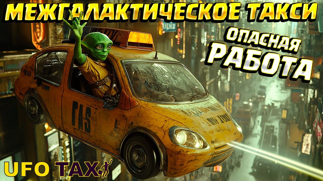 РАБОТАЮ В ИНОПЛАНЕТНОМ ТАКСИ ( UFO Taxi ) - YouTube