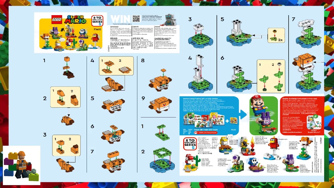LEGO instructions - Super Mario - 71410 - Waddlewing - YouTube