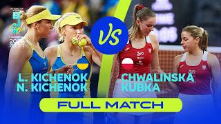 L. Kichenok/N. Kichenok (UKR) v Chwalinska/Kubka (POL) | 2026 BJK Cup Qualifiers | FULL MATCH