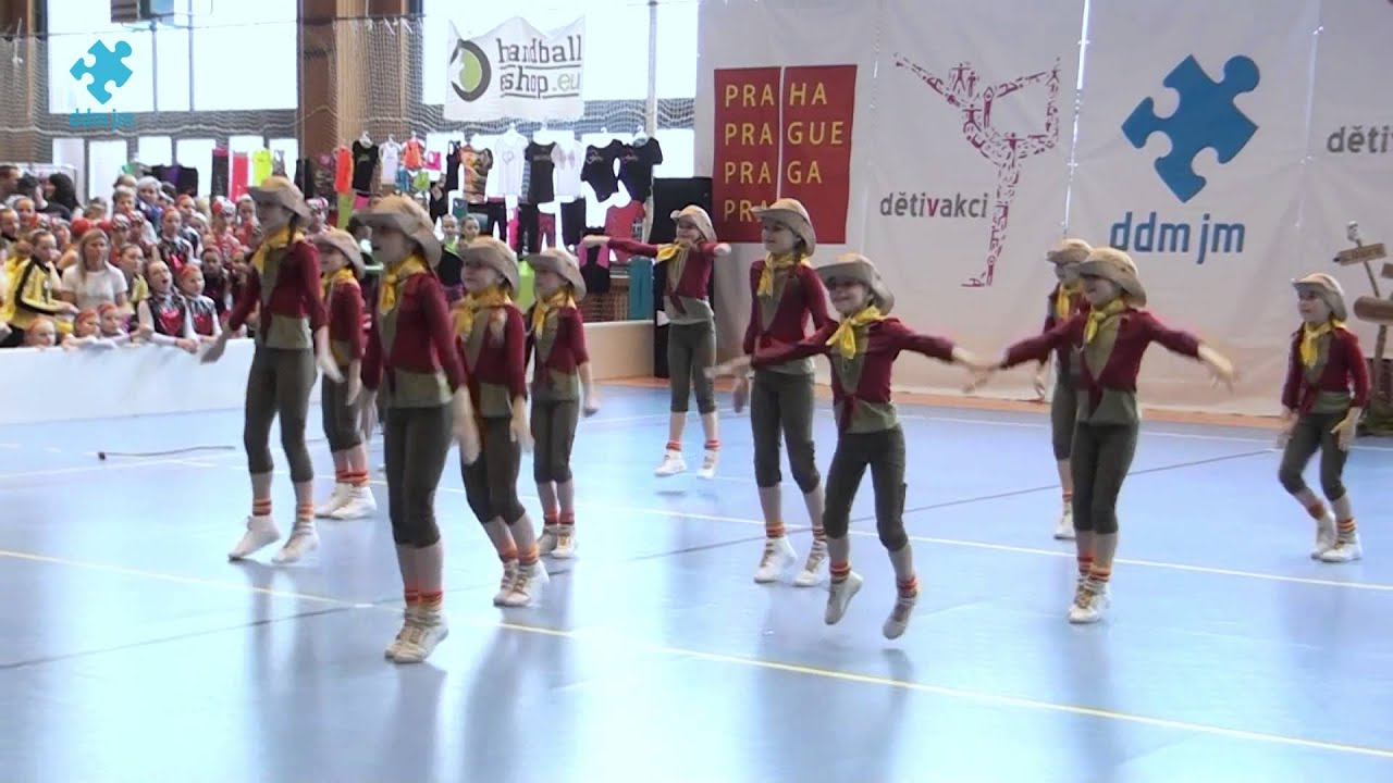 2015 03 28 I DĚTI V AKCI I 33 Aerobic team Lysá nad Labem  Trampské léto