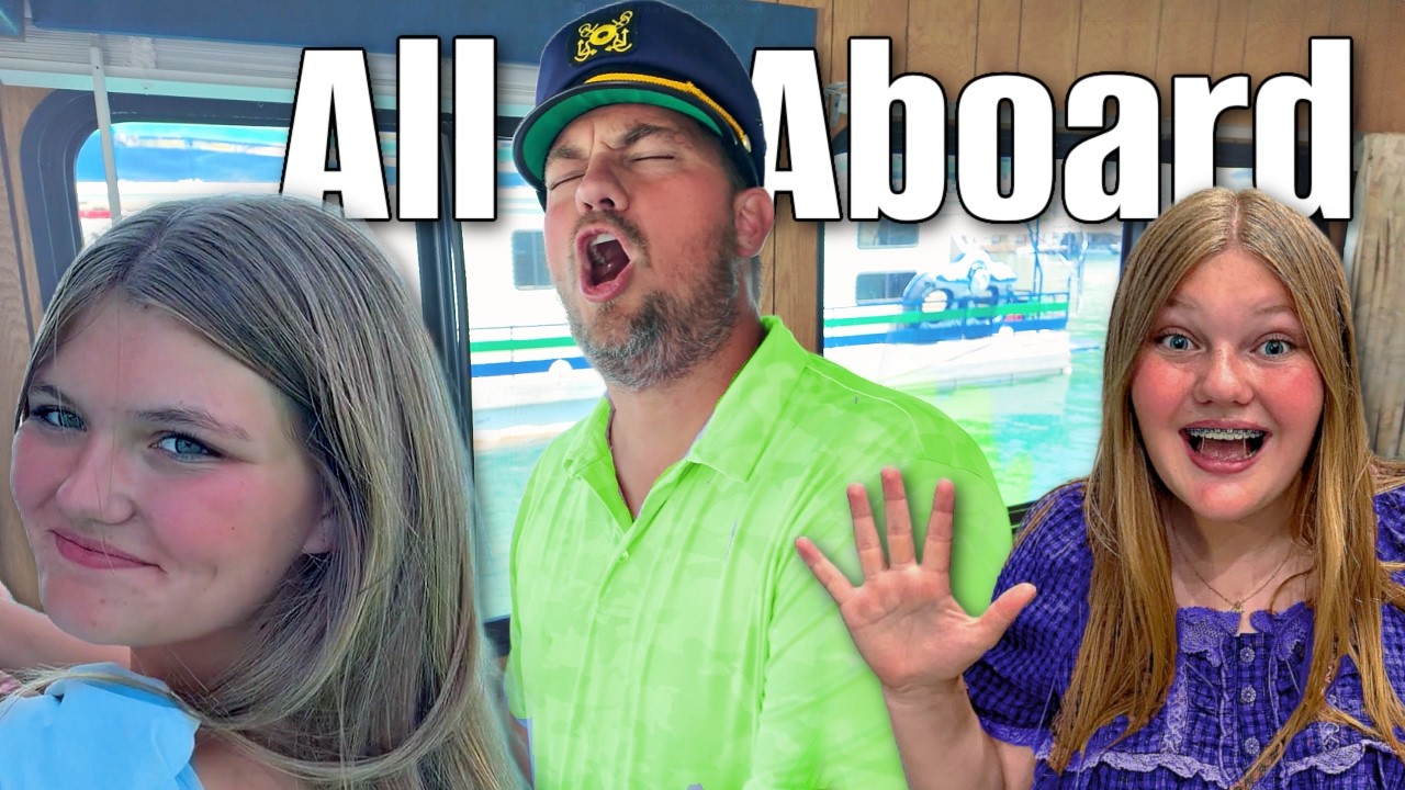 We LiVE on a HOUSEBOAT Now!