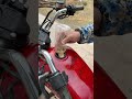 the process of sucking gasoline from the tank #shortvideo