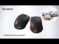 MOUSE GENIUS NX-8006S SILENT BLACK RED WIRELESS (PN:31030024401)