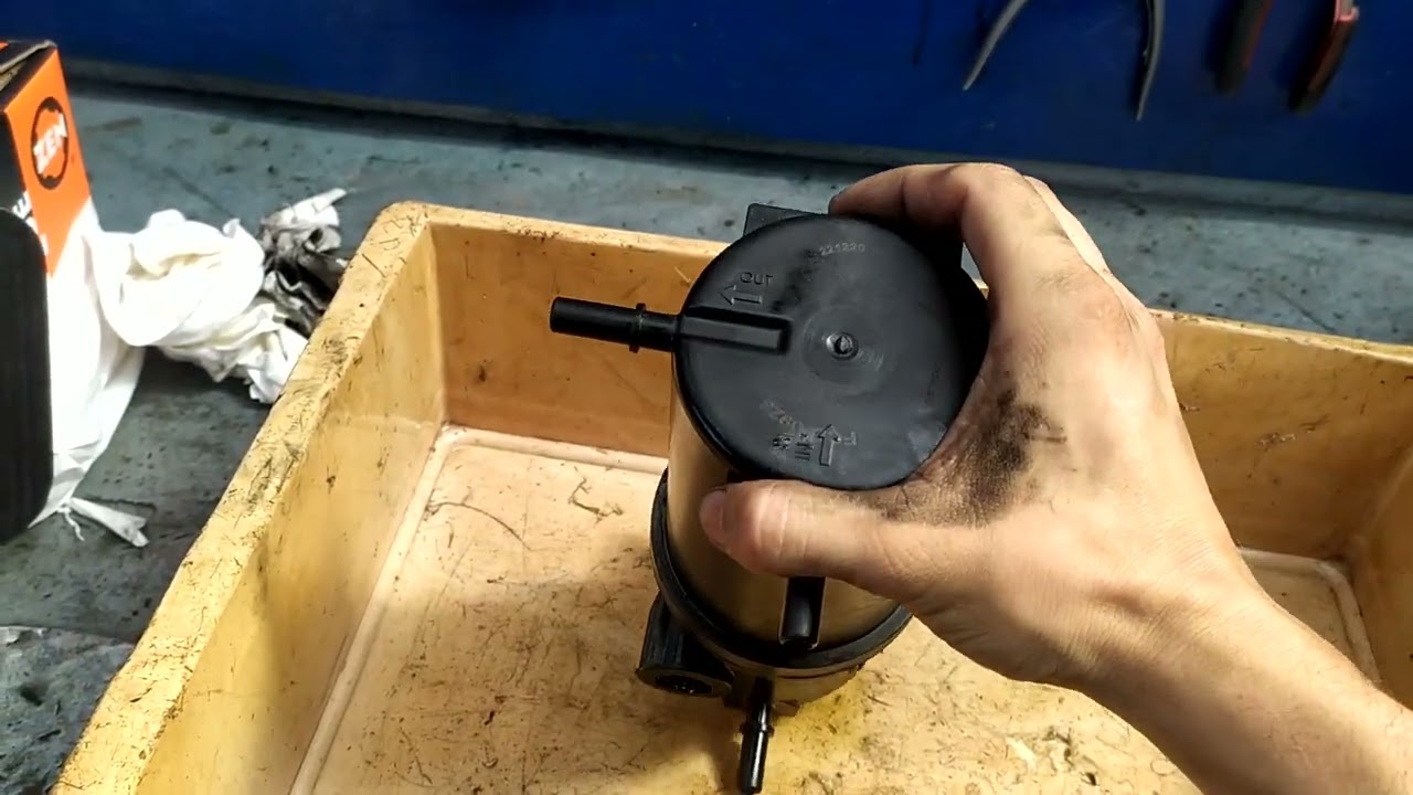 Amarok V6, Troca do filtro de diesel sem o uso de scanner simples.