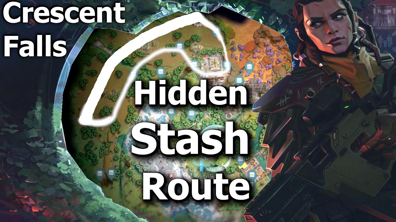 the Cycle Frontier my Hidden Stash Route on Crescent Falls