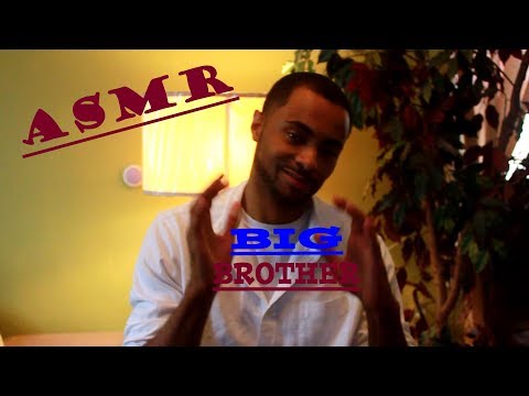 ASMR Big Brother "The Talk" Part 2 (Lot's of hand movements, hand rubbing, soft whispering)