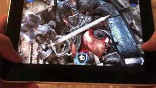 Infinity Blade HD Update Review for iPad 2 iPhone 4 First Look
