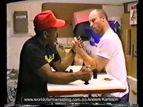 Practice with great armwrestling technicians - Len...