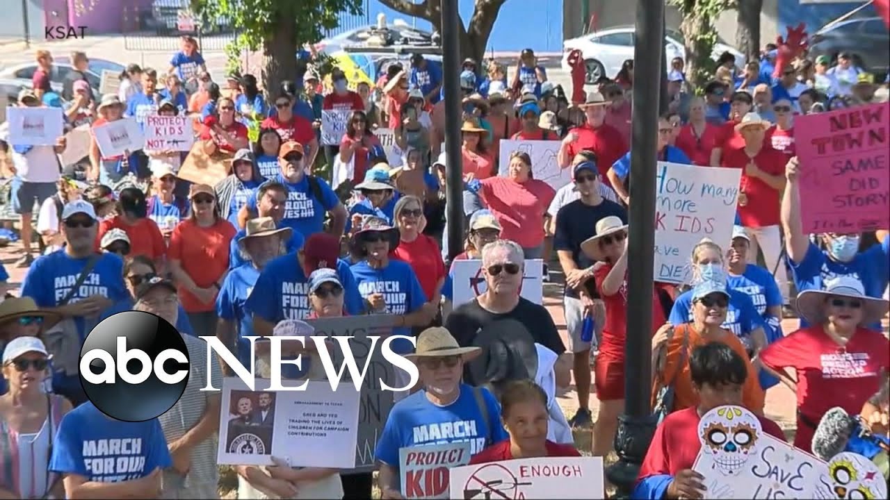 Nationwide protests take place against gun violence