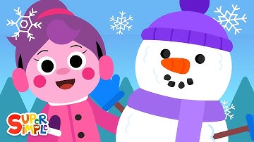 Thumbnail of Let's Make A Snowman | Kids Winter Songs | Super Simple Songs