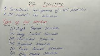 Soil Structure In Tamil