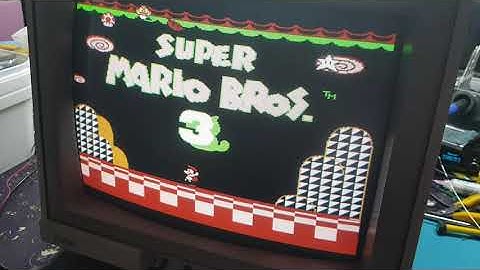 NESRGB test AV Famicom