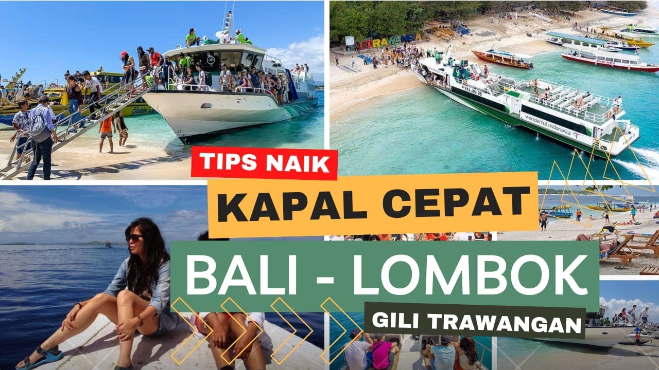 Fast boat Gili Trawangan to Padang Bai pulau bali