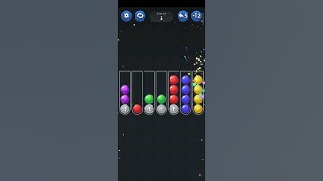Ball sort level 5 | Mobile Game |#shorts #bottle #color #game