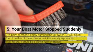 Top 10 Common Boat Engine Problems