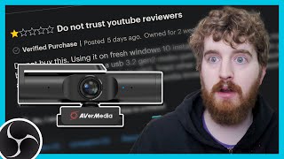 Are these webcam reviews FAKE?! | AVerMedia PW513 Webcam Review Follow-Up