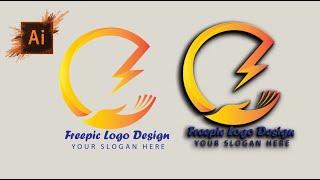 abstract logo design illustrator || abstract logo design photoshop || abstract logo design tutorial|