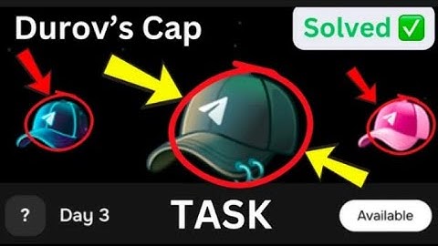 Cap Airdrop (Hidden task) Day 3 task solved ✅ || Completed