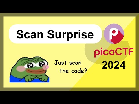 picoCTF 2024 Challenge Series - Beginner's Cybersecurity - Scan Surprise