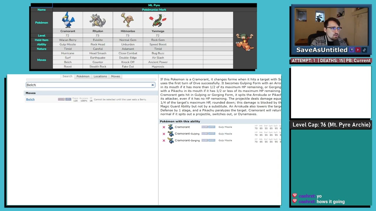 CLIMBING MT PYRE - Run & Bun Nuzlocke