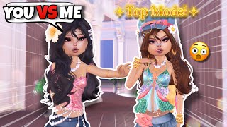 Download Lagu Challenging The BEST DRESSED Players in Dress to Impress (Roblox) MP3